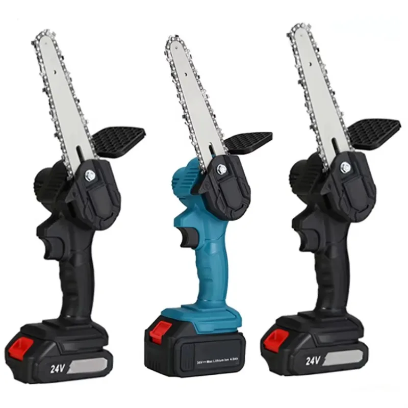 Mini Electric Chainsaw 6 Inch - 4/6 İnç Küçük, Elde Taşınabilen, Elektrikli