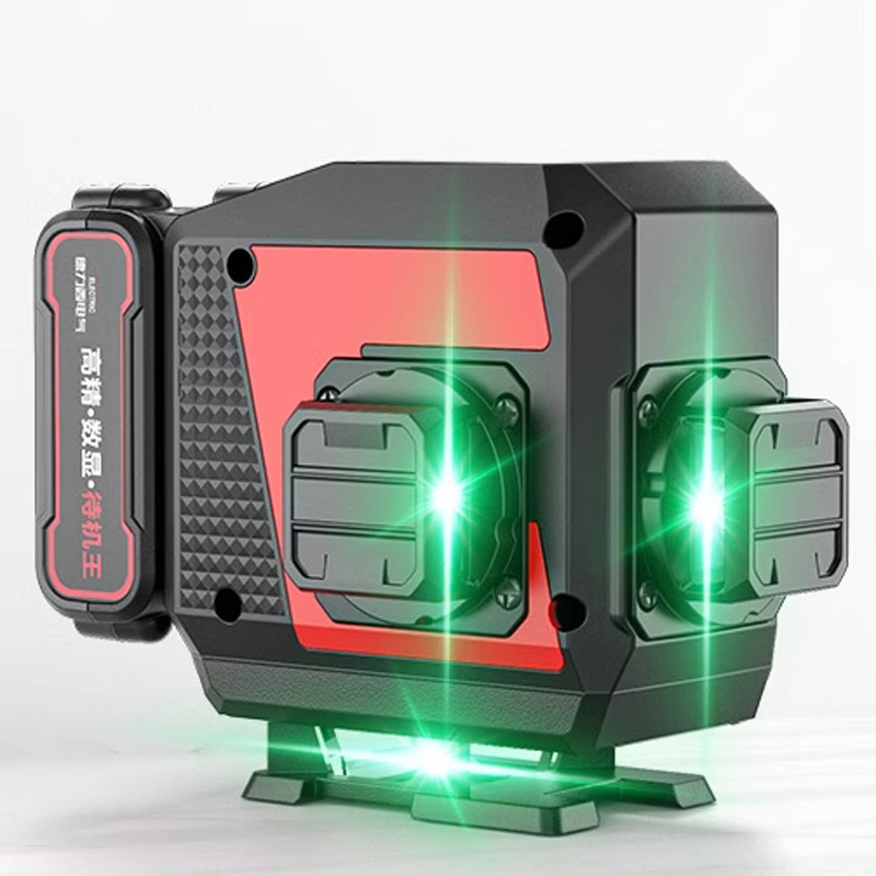Laser Level 16 Lines 4D Green - 12 satır/16 satır 4D Yeşil Işık