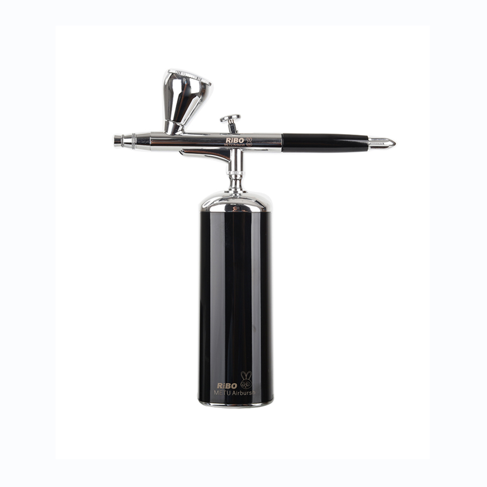 Airbrush Kit With Mini Compressor - Akülü taşınabilir hava püskürtme tabancası kompresör