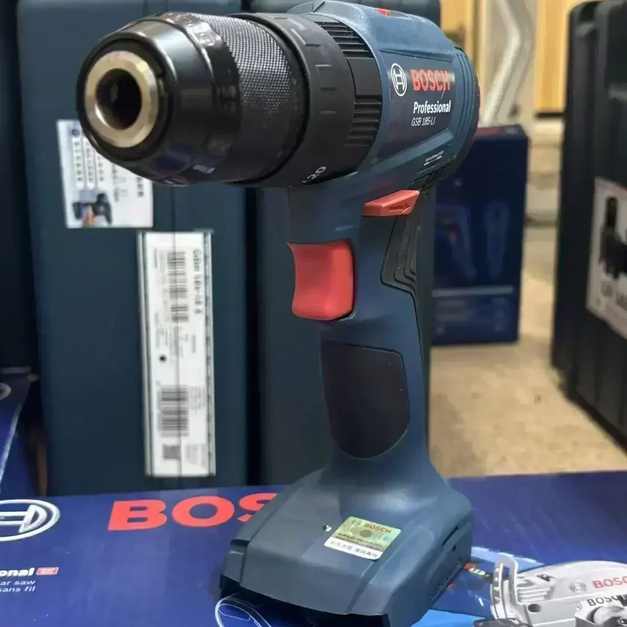 Brushless Cordless Electric Drill 18V - Bosch GSB 185-LI 18V Fırçasız Akülü