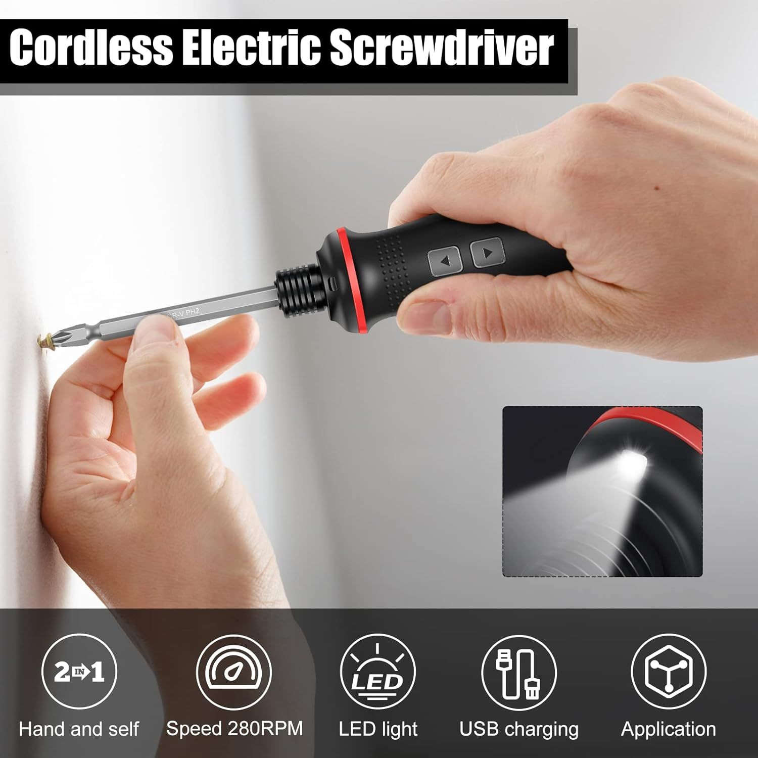 Şarj Edilebilir 3.7V Akülü Tor - Electric Screwdriver Rechargeable Usb incelemesi ve fiyatı