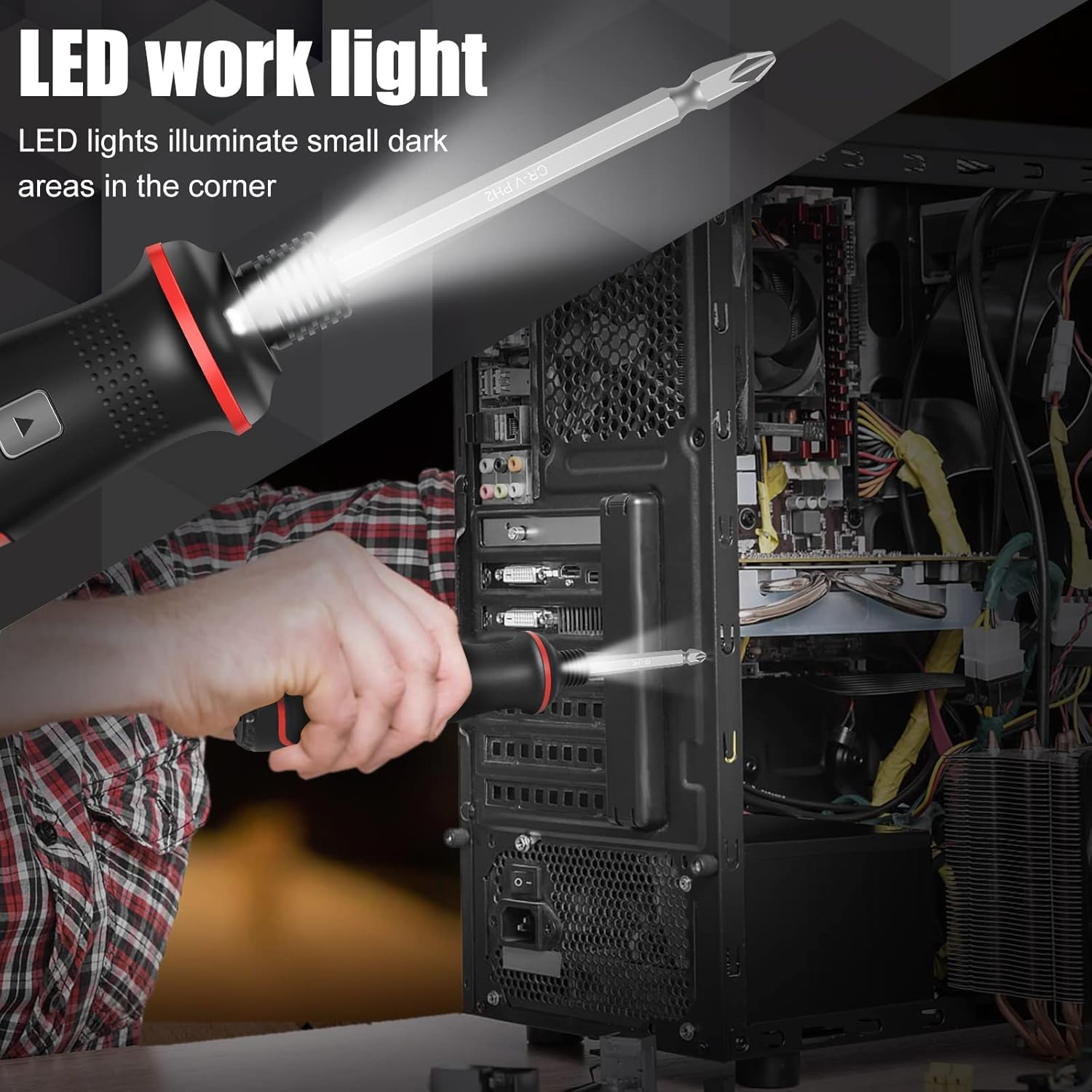 Şarj Edilebilir 3.7V Akülü Tor - Electric Screwdriver Rechargeable Usb incelemesi ve fiyatı