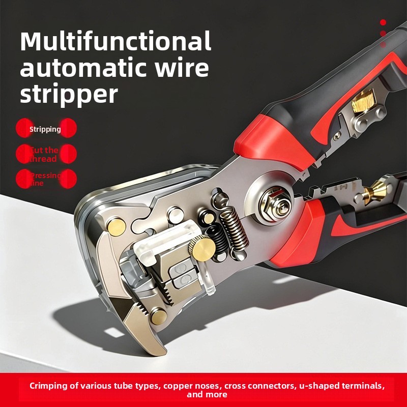 Otomatik Kablo Soyucu ve Sıkma - Automatic Wire Stripper Cutter incelemesi ve fiyatı