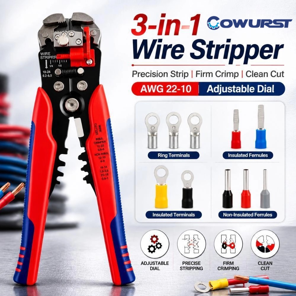 Çok Fonksiyonlu 3'ü 1 Arada Ka - Automatic Wire Stripper Cutter incelemesi ve fiyatı