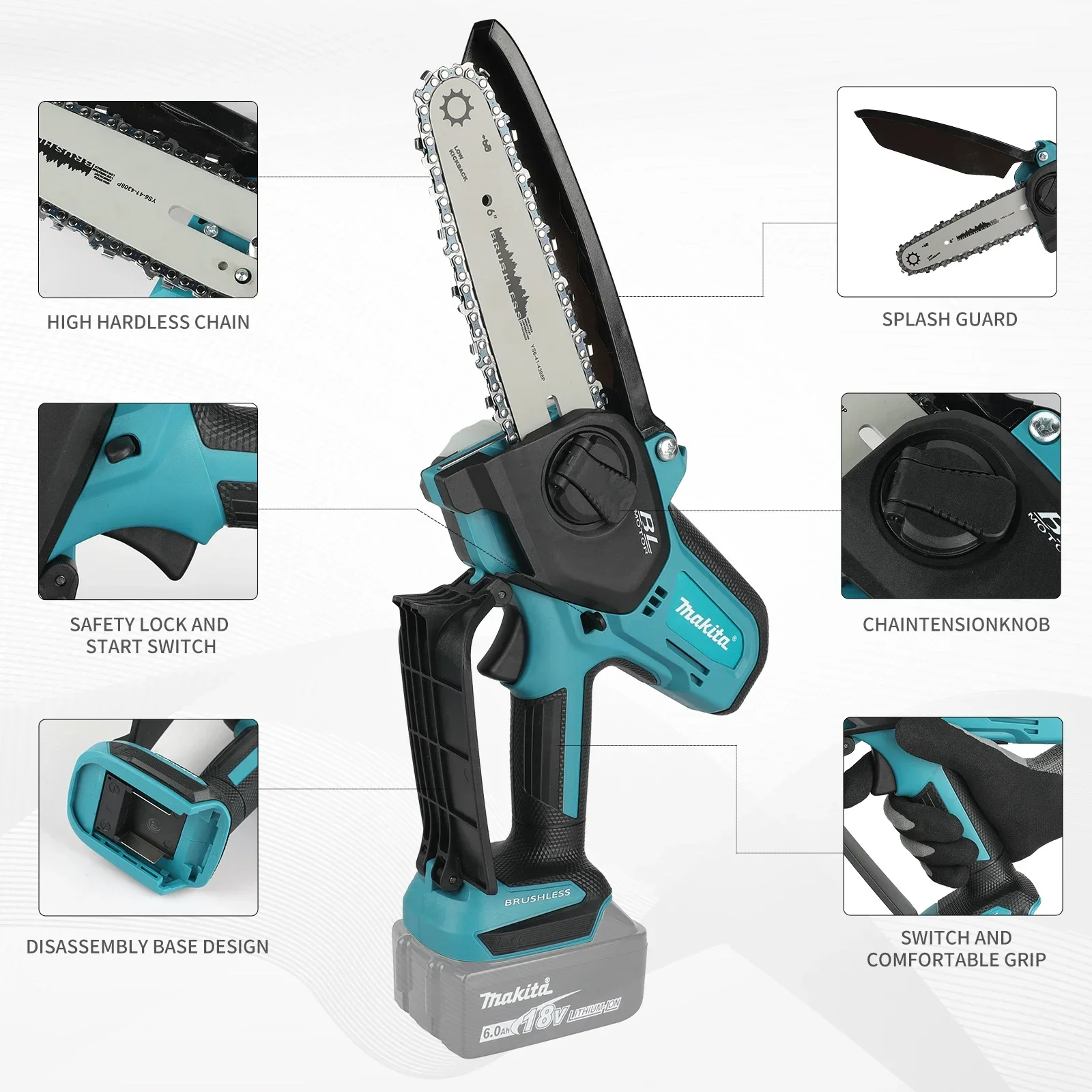Makita UC286 6 İnç Zincirli El - Mini Electric Chainsaw 6 Inch incelemesi ve fiyatı