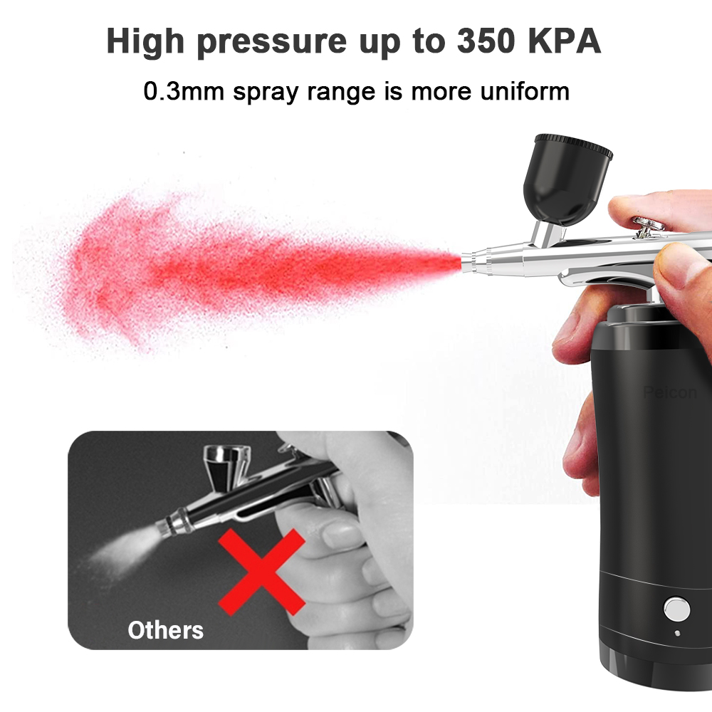 Airbrush Akülü Airbrush Kiti K - Airbrush Kit With Mini Compressor incelemesi ve fiyatı