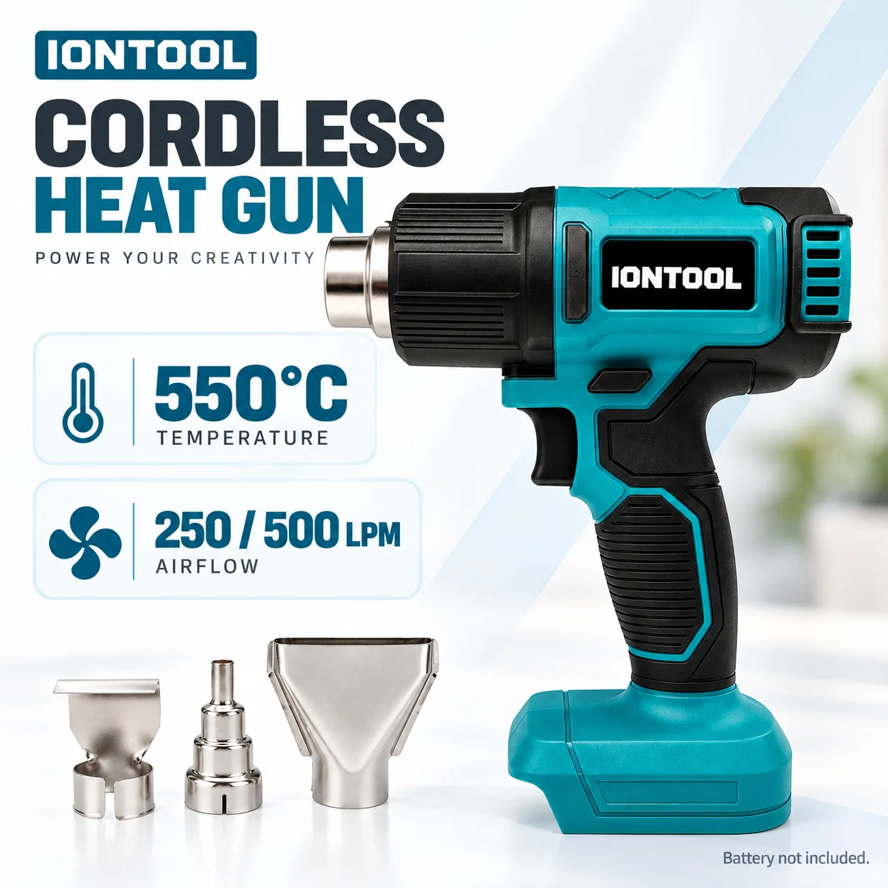 IONTOOL Kablosuz Isı Tabancası - Cordless Heat Gun For Shrink Tubing incelemesi ve fiyatı