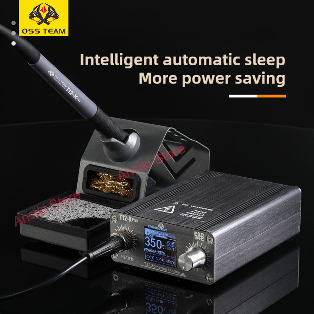 OSS T12-X Plus Lehim İstasyonu - Digital Soldering Station T12 incelemesi ve fiyatı