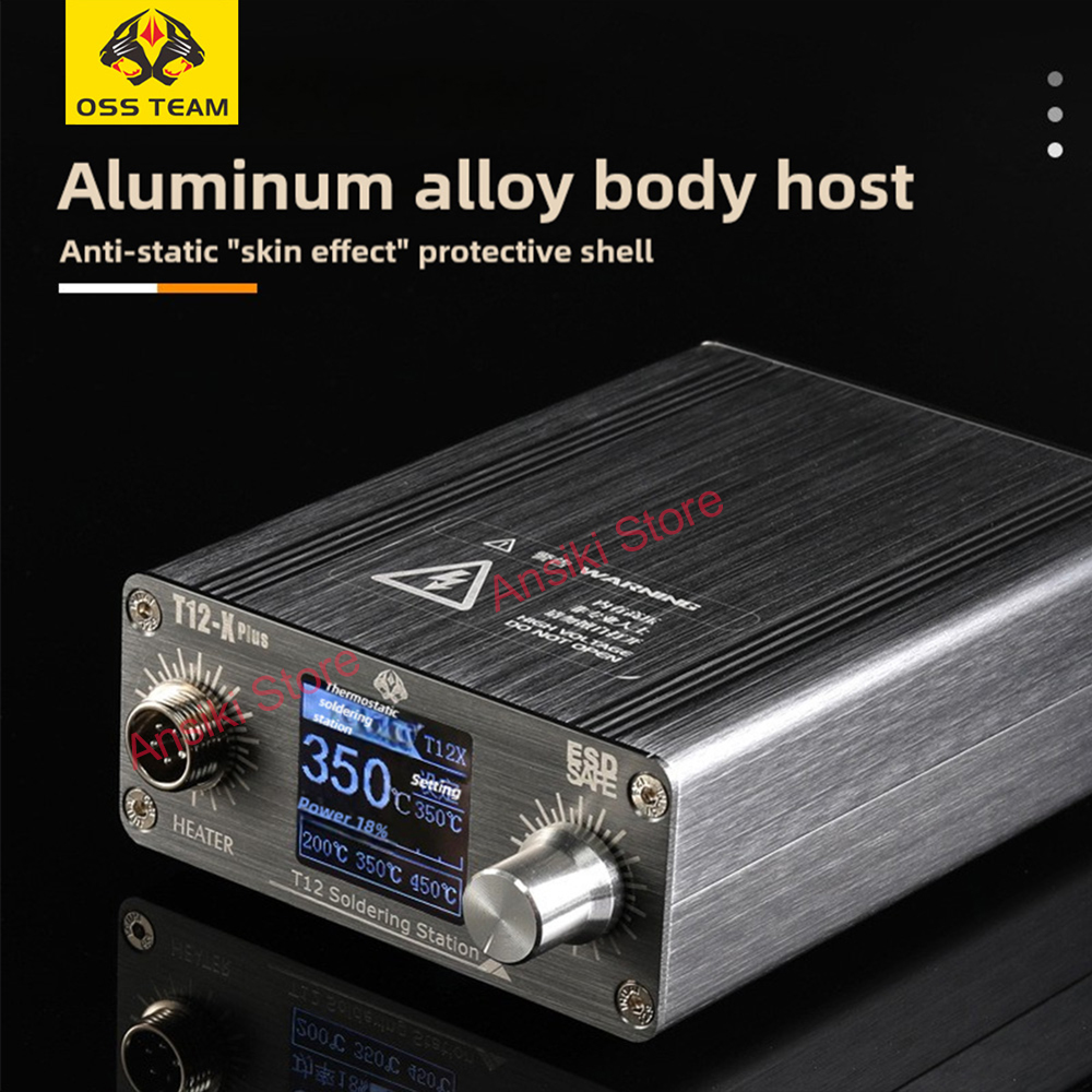 OSS T12-X Plus Lehim İstasyonu - Digital Soldering Station T12 incelemesi ve fiyatı