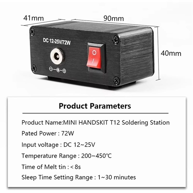 AB11-T12 Ev Tamirleri İçin Leh - Digital Soldering Station T12 incelemesi ve fiyatı