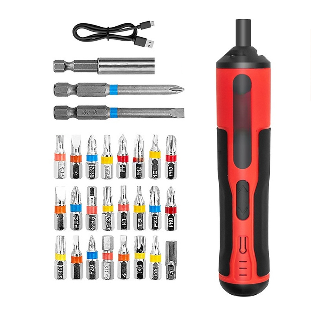 4V Elektrikli Tornavida Seti U - Electric Screwdriver Rechargeable Usb incelemesi ve fiyatı