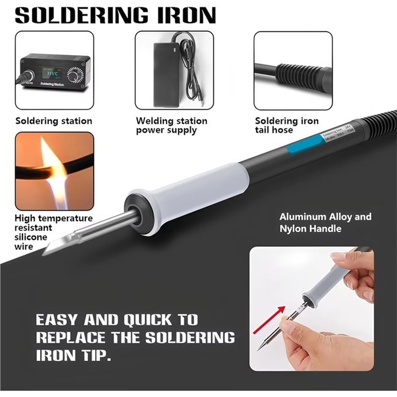 B23B T12 Ev Tamirleri İçin Leh - Digital Soldering Station T12 incelemesi ve fiyatı
