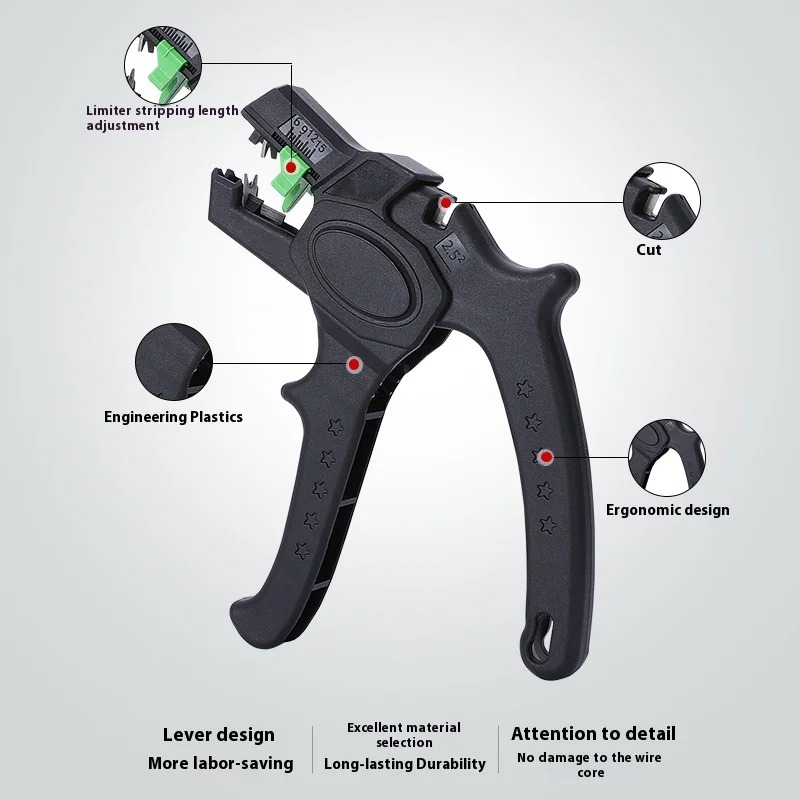 Otomatik Kablo Soyucu 0.2-4mm2 - Automatic Wire Stripper Cutter incelemesi ve fiyatı