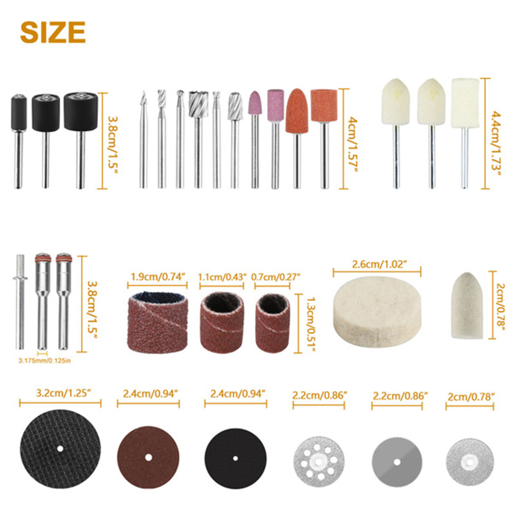 40 ~ 217 Adet Elektrikli El Al - Cordless Rotary Tool Kit Accessories incelemesi ve fiyatı