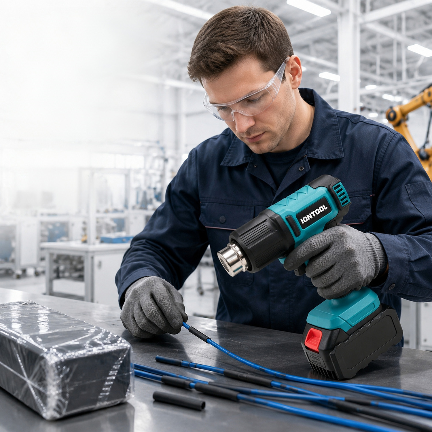 İONTOOL 550 ℃   Ayarlanabilir  - Cordless Heat Gun For Shrink Tubing incelemesi ve fiyatı