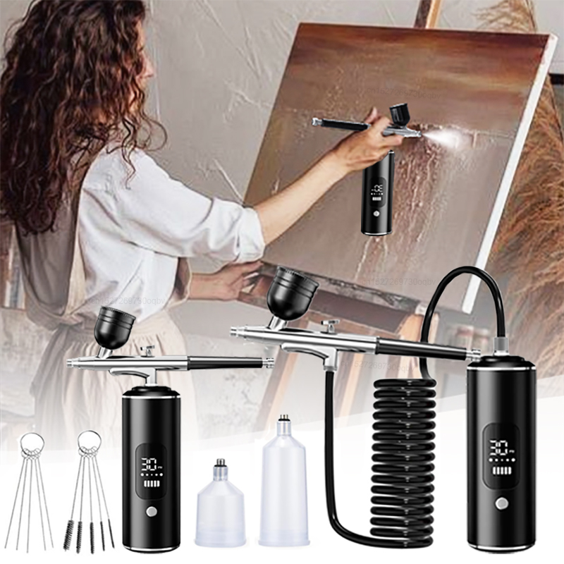 Kompresörlü Airbrush Airbrush  - Airbrush Kit With Mini Compressor incelemesi ve fiyatı