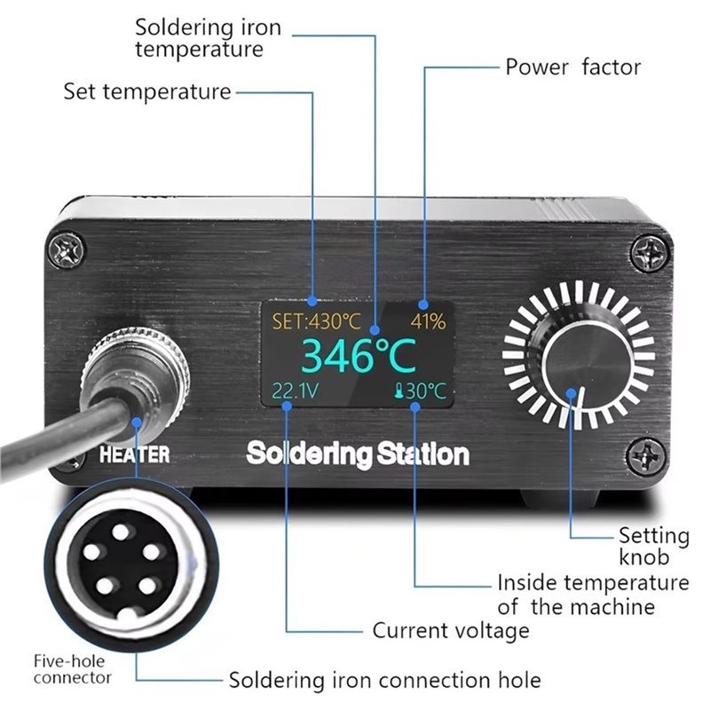 ABYN-Professional T12 Taşınabi - Digital Soldering Station T12 incelemesi ve fiyatı