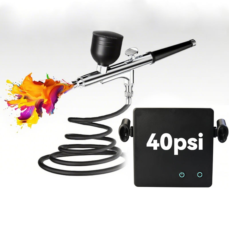 T001A Airbrush Boya Püskürtme  - Airbrush Kit With Mini Compressor incelemesi ve fiyatı